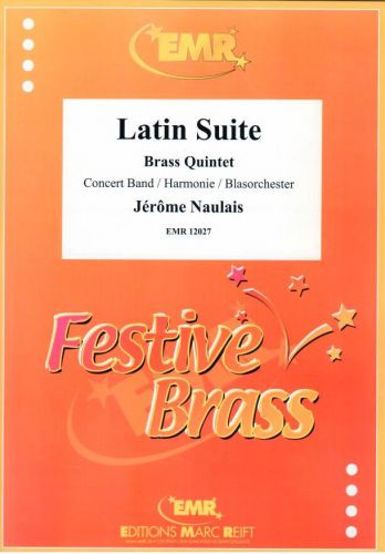 couverture Latin Suite Brass Quintet solo Marc Reift