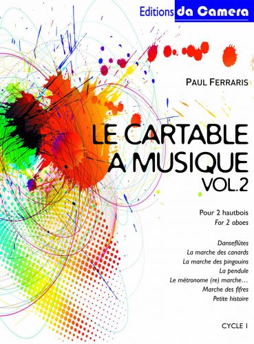couverture Le cartable  musique  duos de hautbois  vol.2 DA CAMERA