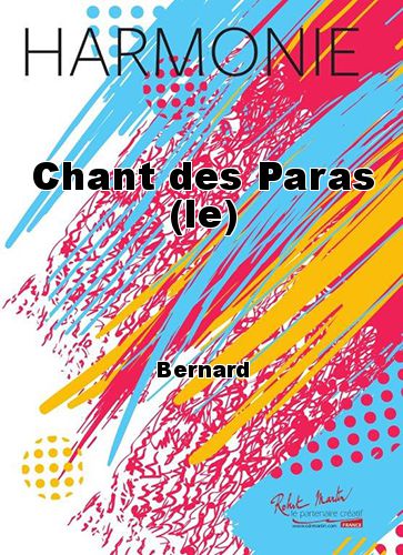 couverture Chant des Paras (le) Martin Musique
