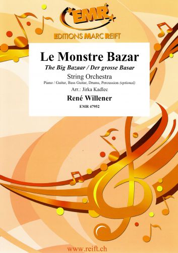 couverture LE MONSTRE BAZAR Marc Reift