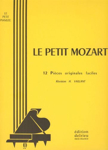 couverture Le petit Mozart Delrieu
