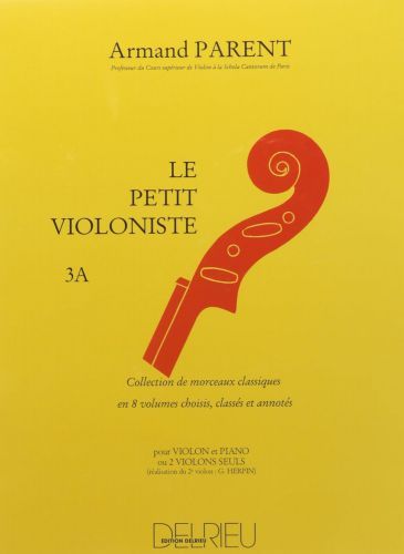 couverture Le petit violoniste Vol.3A Delrieu
