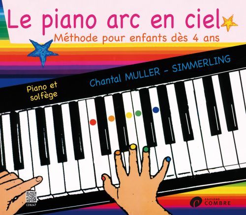 couverture Le piano arc en ciel Combre