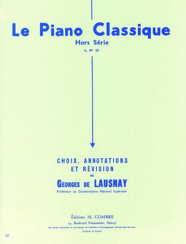 couverture Le Piano classique Hors s�rie n�22 Combre
