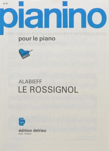 couverture Le Rossignol - Pianino 81 Delrieu