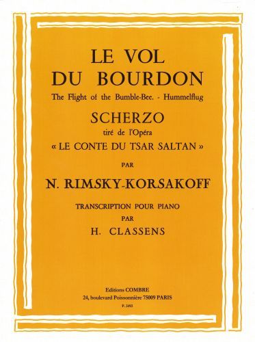 couverture Le Vol du bourdon (Conte du Tsar) Combre