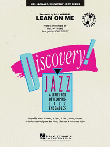 couverture Lean On Me Hal Leonard