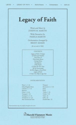 couverture Legacy of Faith Shawnee Press