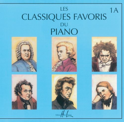 couverture Les classiques favoris Vol.1A CD seul Editions Henry Lemoine