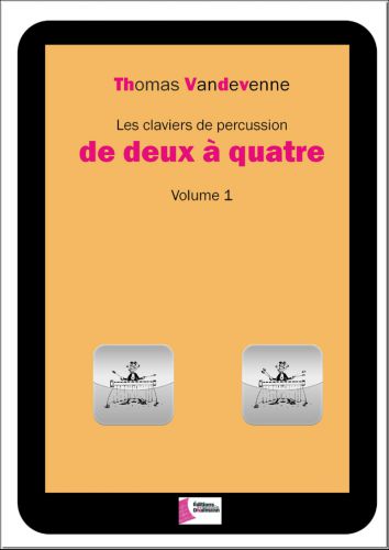 couverture Les claviers de percussion de deux a quatre. Volume 1 Dhalmann