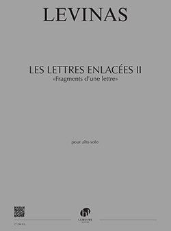 couverture Les lettres enlaces II Editions Henry Lemoine