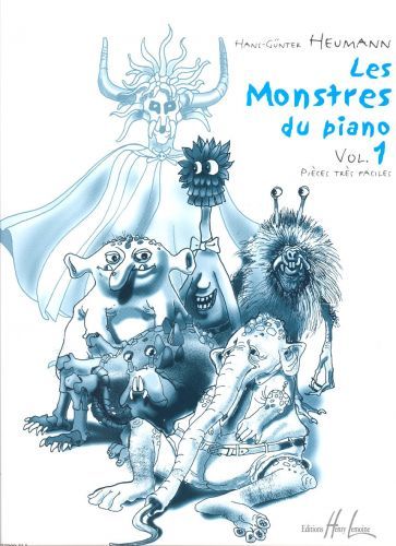 couverture Les monstres du piano Vol.1 Editions Henry Lemoine