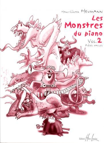 couverture Les monstres du piano Vol.2 Editions Henry Lemoine