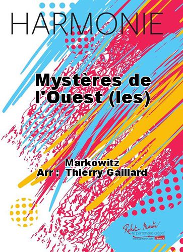 couverture Les Mystres de l'Ouest Martin Musique