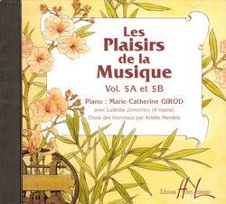 couverture Les Plaisirs de la musique Vol.5A et 5B CD seul Editions Henry Lemoine