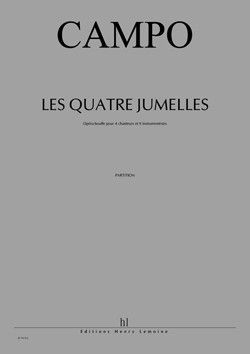 couverture Les Quatre Jumelles Editions Henry Lemoine