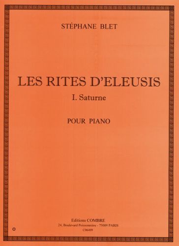 couverture Les Rites d'Eleusis - I : Saturne Combre