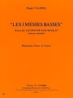 couverture Les trois messes basses (opra pour enfants) Combre