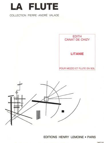 couverture Litanie Editions Henry Lemoine