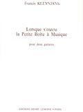 couverture Lorsque s'ouvre la petite bote... Editions Henry Lemoine