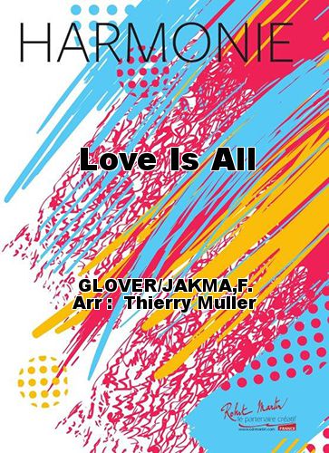 couverture Love Is All Martin Musique