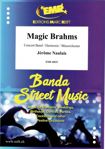 couverture Magic Brahms Marc Reift