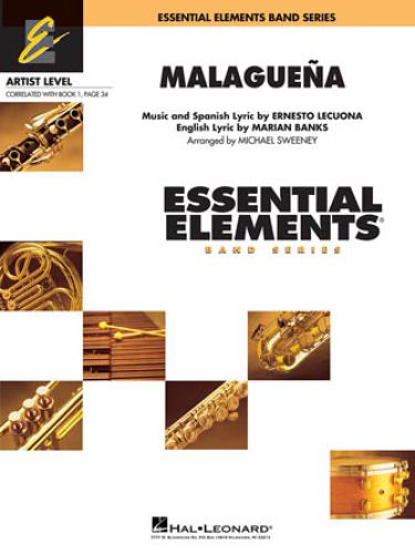 couverture Malaguena Hal Leonard