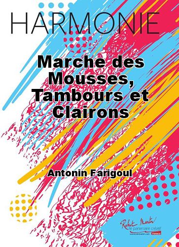 couverture Marche des Mousses, Tambours et Clairons Robert Martin