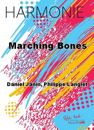 couverture Marching Bones Robert Martin