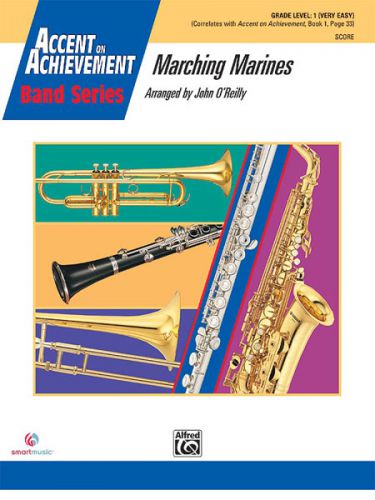 couverture Marching Marines ALFRED