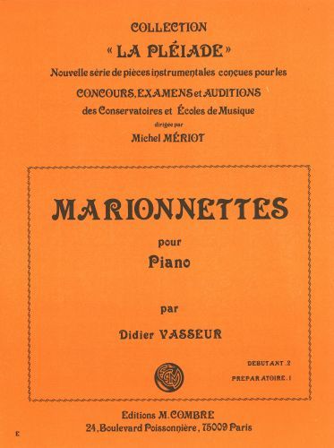 couverture Marionnettes Combre