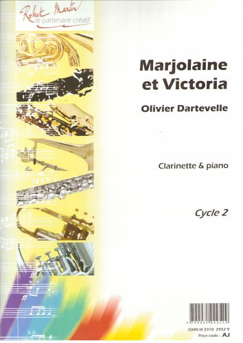 couverture Marjolaine et Victoria Robert Martin