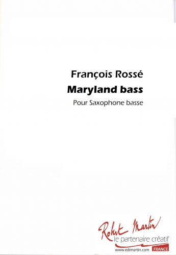 couverture MARYLAND BASS Editions Robert Martin