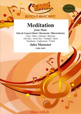 couverture Meditation From Thaïs Marc Reift