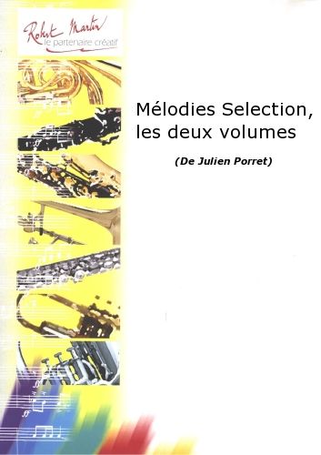 couverture Mélodies Selection, les Deux Volumes Robert Martin
