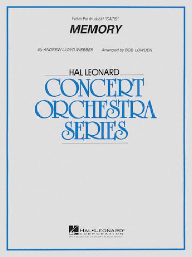 couverture Memory (from Cats) Hal Leonard