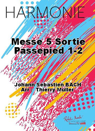 couverture Messe 5 Sortie Passepied 1-2 Robert Martin