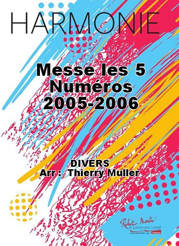 couverture Messe les 5 Numéros 2005-2006 Robert Martin
