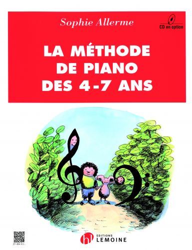 couverture Mthode de piano des 4-7 ans Editions Henry Lemoine