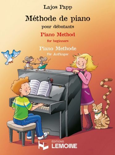 couverture M�thode de piano pour d�butants Editions Henry Lemoine