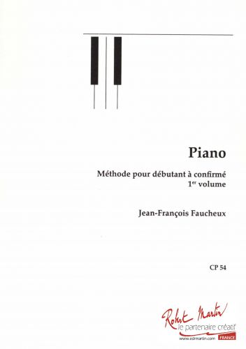 couverture METHODE DE PIANO VOL.1 Robert Martin