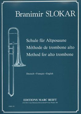 couverture Methode for Alto Trombone Marc Reift