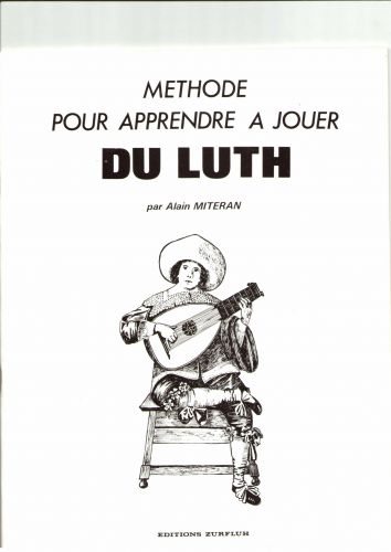 couverture Methode Pour Apprendre a Jouer du Luth Editions Robert Martin