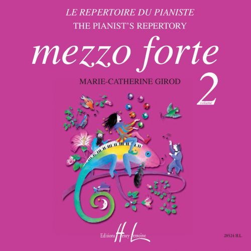couverture Mezzo forte Vol.2 CD seul Editions Henry Lemoine