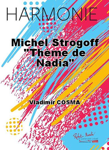 couverture Michel Strogoff "Thème de Nadia" Robert Martin