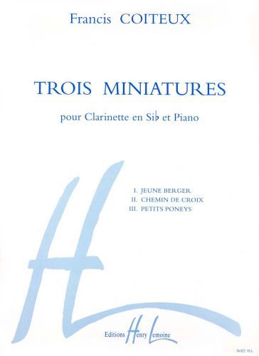 couverture Miniatures (3) Editions Henry Lemoine