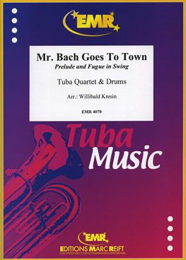 couverture Mr. Bach Goes To Town Marc Reift
