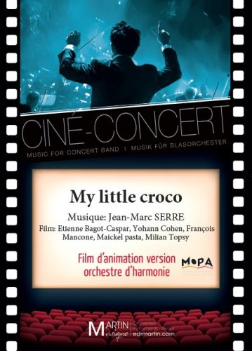 couverture MY LITTLE CROCO Martin Musique