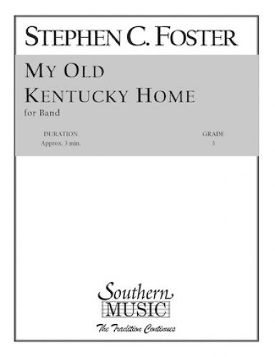 couverture My Old Kentucky Home Southern Music Company
