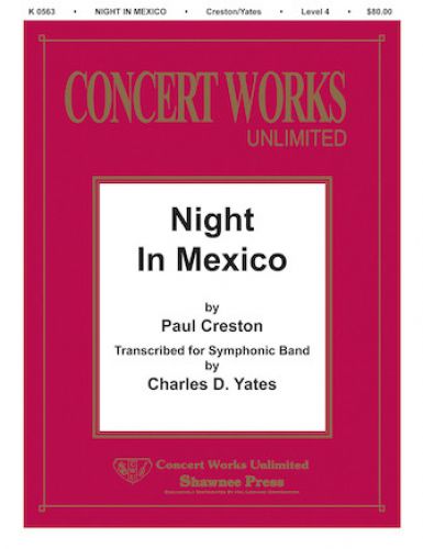 couverture Night in Mexico Shawnee Press